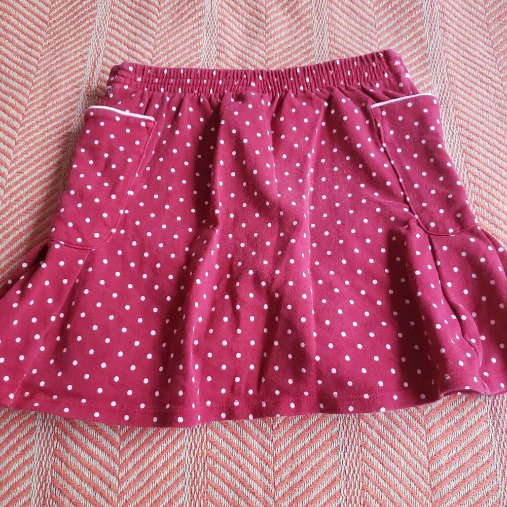 Vintage Gymboree Cherry Pie Polka Dot Skort Sz. 5 Back to School/Portraits